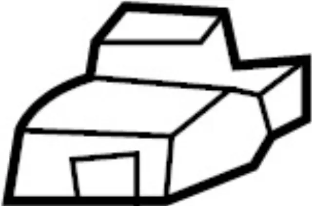 873D71CA1B - Body: Air Distributor for INFINITI: FX35, FX37, FX50, QX70 Image