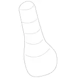 910105010023 - Brakes: Hexagon Head Bolt for Mercedes-Benz Image