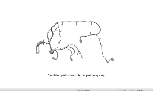 94785052 - Body: Harness for Buick: Encore Image