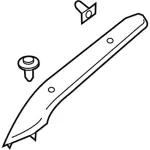 HP5Z5403598LC - Body: Windshield Pillar Trim for Lincoln: MKZ Image