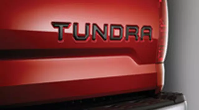 PT9483415020 - : Tailgate Badge Insert, Black for Toyota: Tundra Image