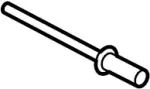 683994GA0A - : Drip Molding Rivet for Infiniti Image