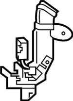 4796060U00 - Brakes: Speed Sensor Bracket for Infiniti Image