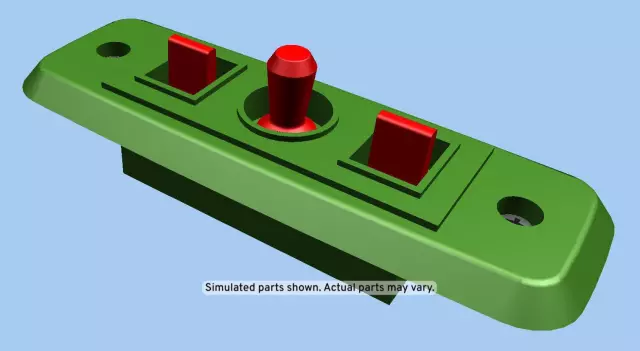 25745531 - Body: Seat Switch for Chevrolet: Express 1500, Express 2500, Express 3500 | GMC: Savana 1500, Savana 2500, Savana 3500 Image