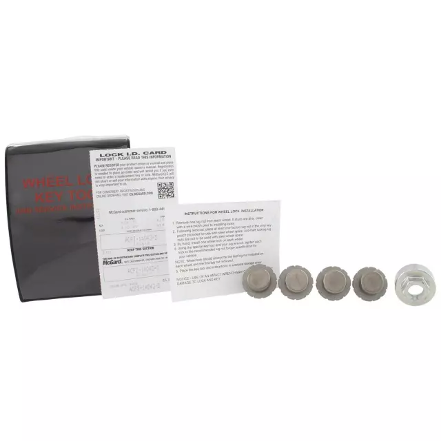 ACPZ1A043D - : Wheel Lock Kit for Ford: Mustang, Transit Connect Image