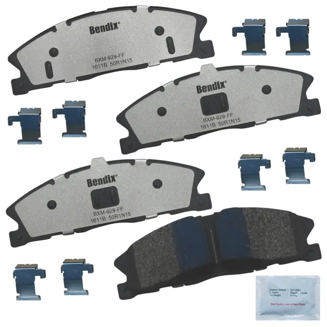 MKD1611BFM - Brakes &amp; Brake Parts: BENDIX Fleet MetLok Brake Pad for BENDIX Image