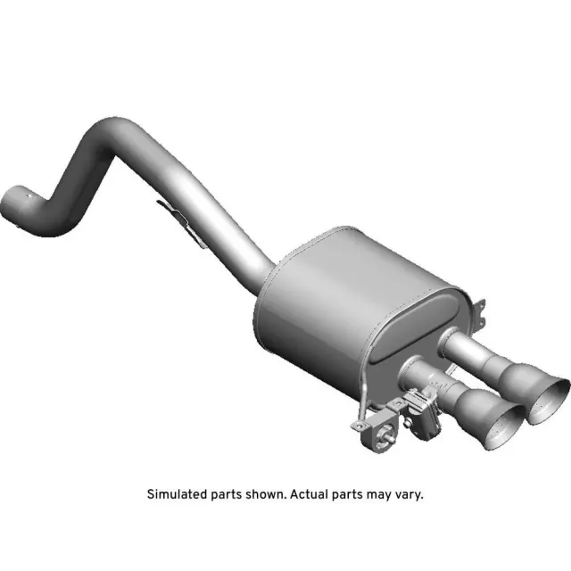 84433548 - : Muffler &amp; Pipe for Chevrolet: Corvette Image
