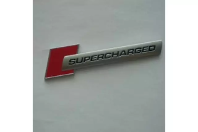 Supercharged Badge - Audi (4F0-853-601-A-2ZZ)
