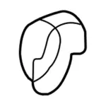 3L8Z7860262AAB - Electrical: Retractor Assembly Cover for Ford: Escape Image