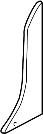 88717AR010 - Body: Side Shield for Infiniti Image