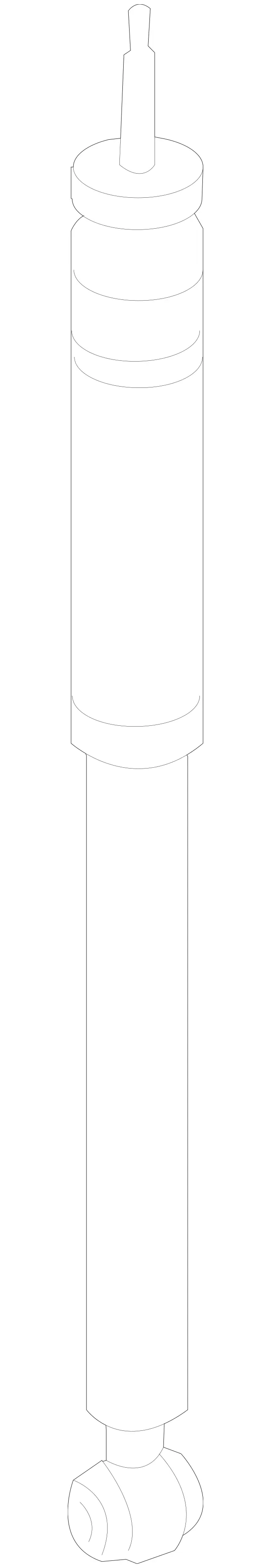 2193260500 - Suspension: Shock Absorber for Mercedes-Benz Image