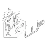 M2DZ7827790A - Body: Inner Panel for Ford: Bronco Image