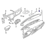 LJ6Z18978AD - : Speaker Grille for Ford: Escape Image