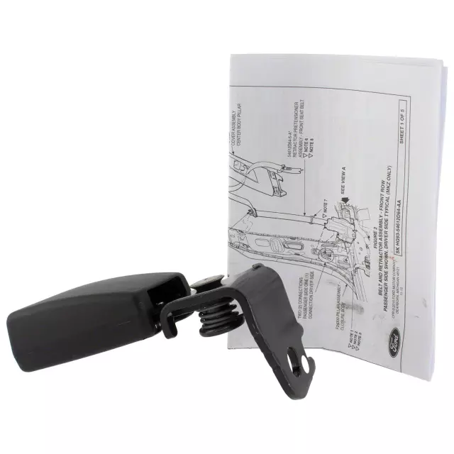 HG9Z5460045AD - Electrical: Buckle End for Ford: Fusion, Police Responder Hybrid, SSV Plug-In Hybrid | Lincoln: MKZ Image