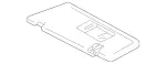 2038101310 - Covering and Lining: Sun Visor for Mercedes-Benz Image
