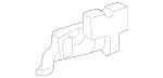 119880478 - : Sill Plate Clip for Mercedes-Benz Image