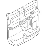 JL3Z1627406AC - Body: Door Trim Panel for Ford: F-150 Image