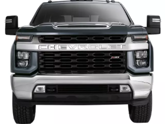 19421157 - Exterior: 3-D Stamped CHEVROLET Front Grille Lettering in Polished Stainless Steel by Putco(TM) - Associated Accessories for GM Image