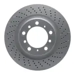 92002109D - : DFC Hi-Carbon Alloy Rotor - Drilled for DYNAMIC FRICTION Image