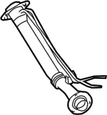 17221CS100 - Fuel System: Filler Neck for INFINITI: M45 Image