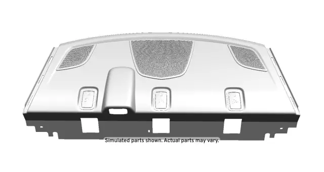 23115344 - Body: Pkg Tray Trim for Cadillac: ATS Image