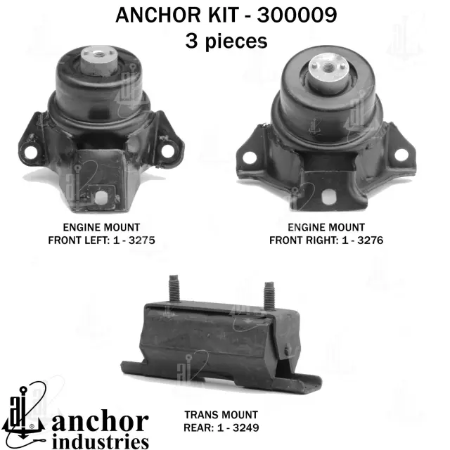 300009 - Engines &amp; Components: Anchor Engine Mount Kit for Anchor Image