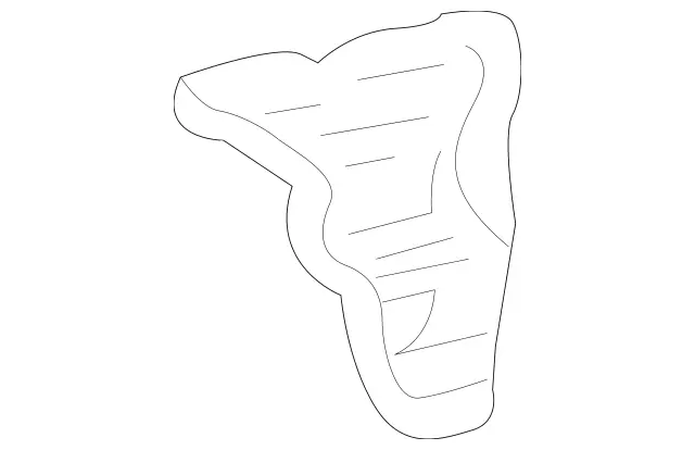 2038851214 - Attachment Parts: Holder for Mercedes-Benz: C230, C280, C350 Image image