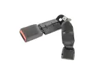 19352849 - : Jet Black Rear Passenger Side Seat Belt with Buckle for GM Image
