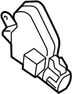 8255279922 - Body: Actuator for Infiniti Image