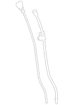 2780109103 - : Oil Dipstick Tube for Mercedes-Benz Image