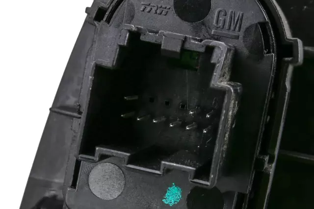 Jet Black Front Driver Side Door Armrest Switch Mount Plate - GM (23441478)