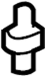 90456ZP40A - : Support Cylinder Ball Stud for Infiniti Image