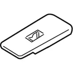 8A8Z14527AF - Body: Switch Bezel for Ford: Flex Image