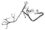 84410686 - : Front Floor Console Wiring Harness for GM Image
