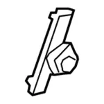 6L3Z16602B82BC - Electrical: Adjuster for Ford: F-150 | Lincoln: Mark LT Image