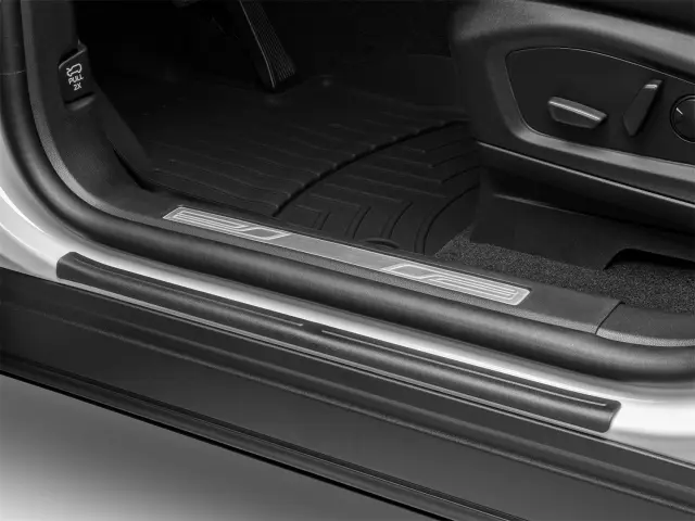 ST021K1 - Exterior: Black  Sill Protector for WeatherTech Image