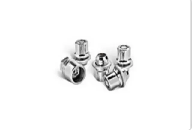 PT27618130 - : Wheel Locks, Alloy, Clear Chrome Finish for Scion: FR-S | Toyota: 86, GR86 Image