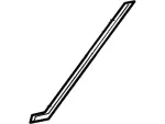 XR3Z6351822AA - Body: Pillar Molding Seal for Ford: Mustang Image