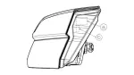 815800A150 - Electrical: Backup Lamp for Toyota Image