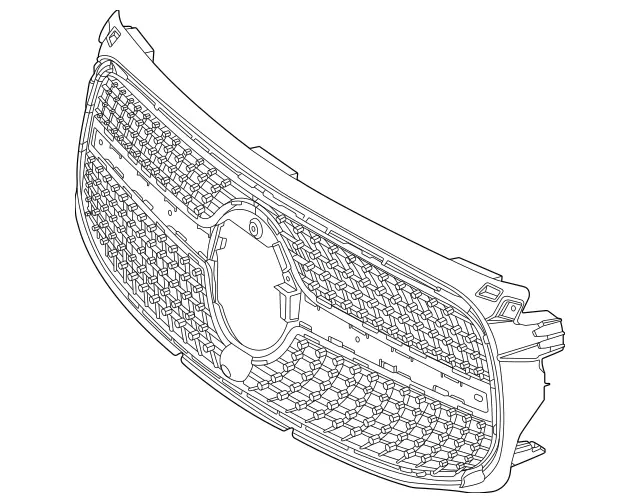 2478880200 - Attachment Parts: Carrier for Mercedes-Benz: GLB250, GLB35 AMG Image image