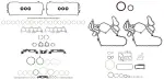 51082500 - : FULL SET W/O HEAD GASKET for Ajusa Image