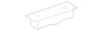 2116801014 - Covering and Lining: Holder for Mercedes-Benz Image