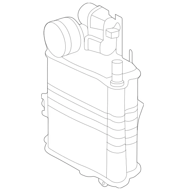 2134700502 - Fuel System: Activated Charcoal Filter for Mercedes-Benz: AMG GT 43, AMG GT 53, AMG GT 63 S E Performance, CLS450, CLS53 AMG, E350, E53 AMG Image image