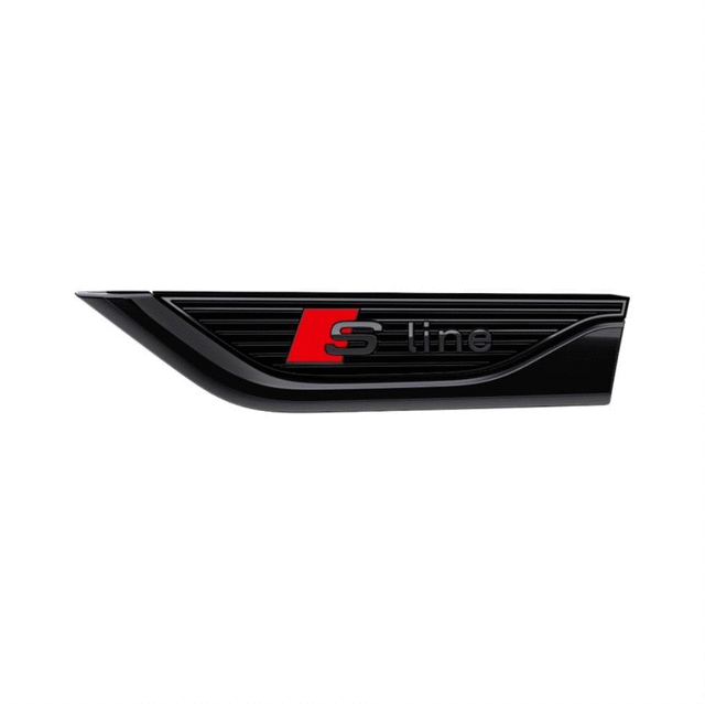 ZAW071010ASDSP - Exterior: A5 Black Optic Fender Inlays for Audi: A5 Quattro, A5 Sportback Image
