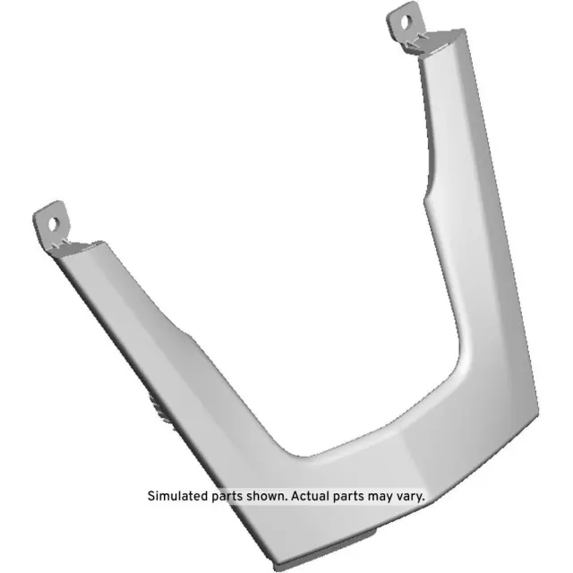 84497238 - : 2017-2019 Cadillac XT5 - Black Instrument Panel Lower Center Trim Panel for GM Image