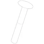 22197001417E94 - Body: Headrest Guide for Mercedes-Benz Image