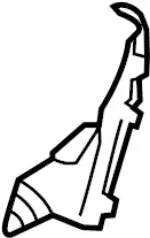 873244HA5B - Body: Recline Cover for INFINITI: Q50 Image