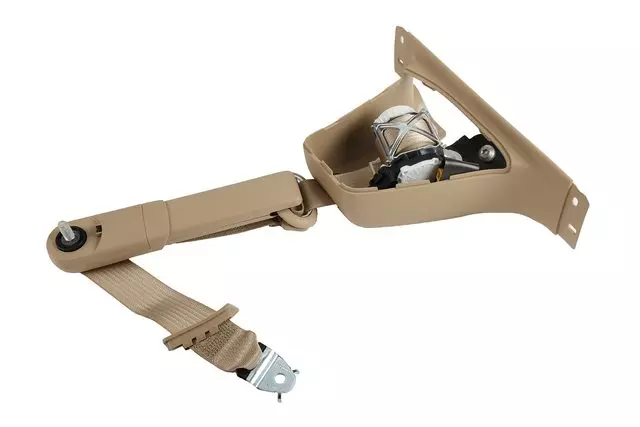 Light Cashmere Driver Seat Belt with Retractor and Pre-Tensioner - GM (19260191)