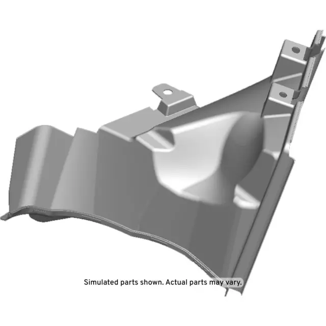 84105439 - : Passenger Side Auxiliary Radiator Front Duct for Cadillac: CT4, CT5 Image