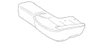 1649200550 - Body: Seat Cushion for Mercedes-Benz Image